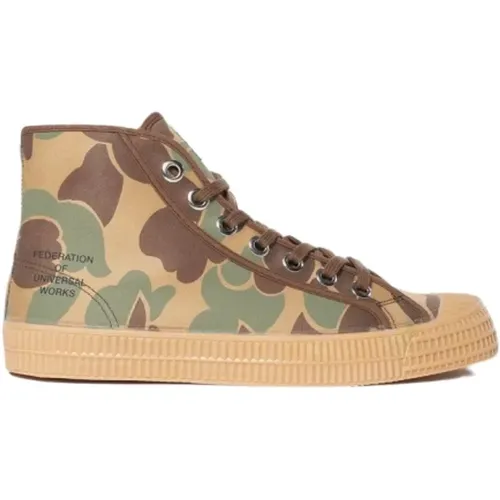 Sneakers, male, , Size: 7 US Universal Works X Star Dribble Camo - Novesta - Modalova