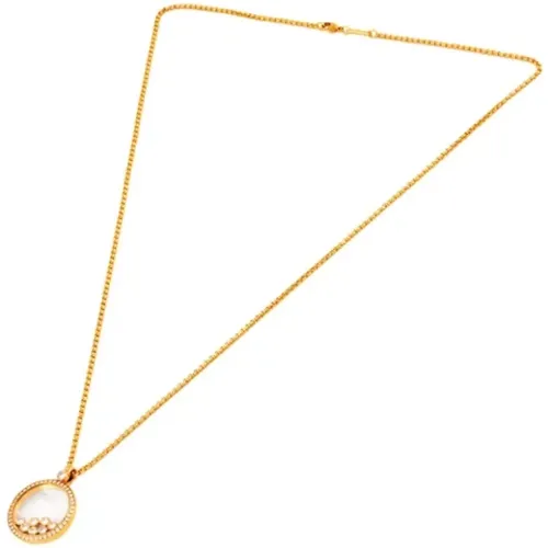 Pre-owned Jewellery, female, , Size: ONE SIZE Pre-owned Gold necklaces - Chopard Pre-owned - Modalova