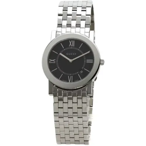 Pre-owned stainless steel Gucci watch , female, Sizes: ONE SIZE - Gucci Vintage - Modalova