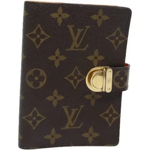 Pre-owned Accessories, male, , Size: ONE SIZE Pre-owned Canvas home-office - Louis Vuitton Vintage - Modalova