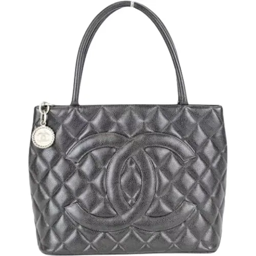 Pre-owned Tote Bags, female, , Size: ONE SIZE Pre-owned Leather totes - Chanel Vintage - Modalova