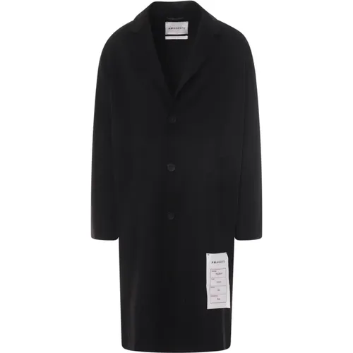 Classic Wool Coat , male, Sizes: 3XL - Amaránto - Modalova