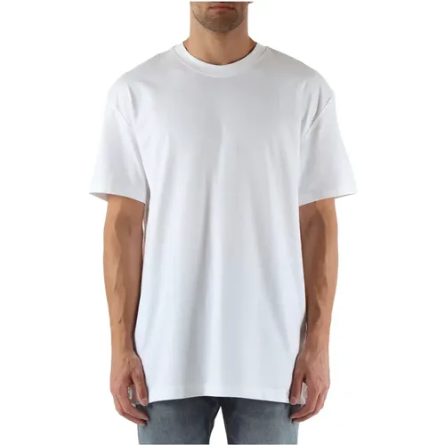 Oversize Baumwoll T-shirt , Herren, Größe: 2XL - Calvin Klein Jeans - Modalova