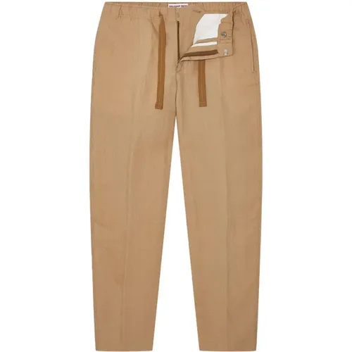 Stylish Biscuit Trousers for Men , male, Sizes: W36, W32, W30, W34, W38 - Orlebar Brown - Modalova