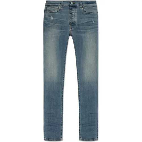 Jeans with logo , male, Sizes: W30 - Amiri - Modalova