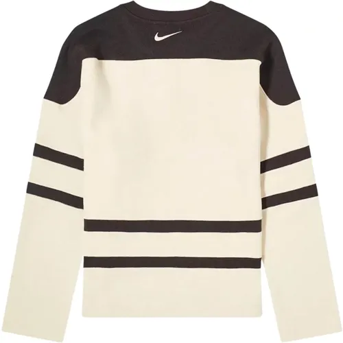 Limited Edition Knit Cream , female, Sizes: S, M, 2XL, XL, L - Nike - Modalova