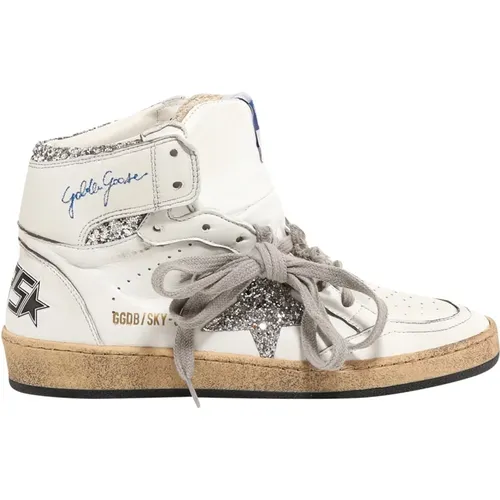 Goldene Gans Leder Sneakers , Damen, Größe: 37 EU - Golden Goose - Modalova