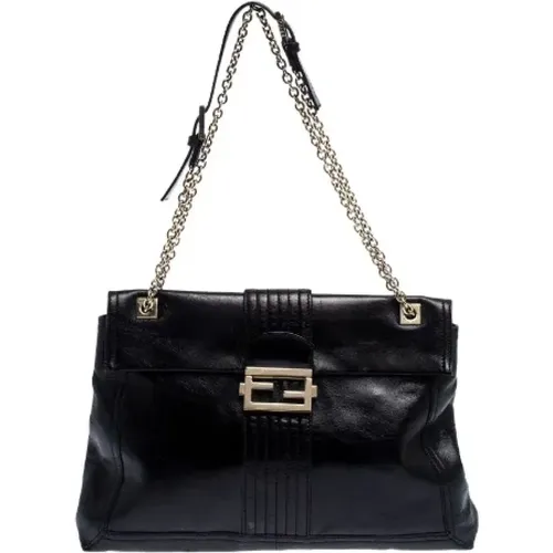 Pre-owned Leather fendi-bags , female, Sizes: ONE SIZE - Fendi Vintage - Modalova