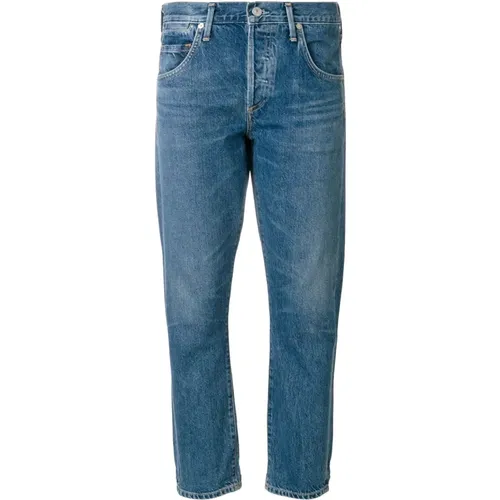 Stilvolle Slim-Fit Cropped Jeans in Blau , Damen, Größe: W29 - Citizens of Humanity - Modalova