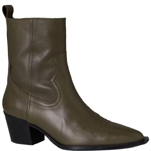 Dark Ankle Boots , female, Sizes: 9 UK, 4 UK, 7 UK - Femmes du Sud - Modalova