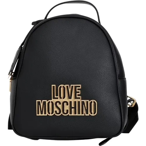 Backpacks, female, , Size: ONE SIZE Women's Backpack Stylish and Practical - Love Moschino - Modalova