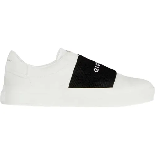 White/Black City Sport Sneakers , male, Sizes: 5 UK, 7 UK, 6 UK, 8 UK - Givenchy - Modalova