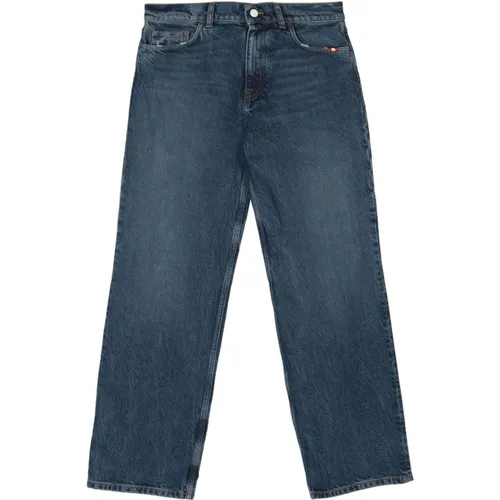 Blaue Denim Jeans , Damen, Größe: W28 - Amish - Modalova