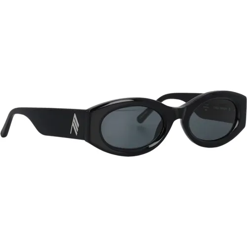 Silver/Grey Berta Sunglasses , female, Sizes: ONE SIZE - The Attico - Modalova