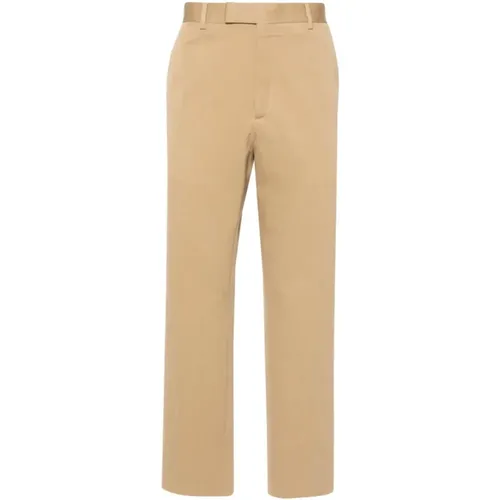 Chinos, male, , Size: XL Tailored Trousers with Web-Stripe Trim - Gucci - Modalova