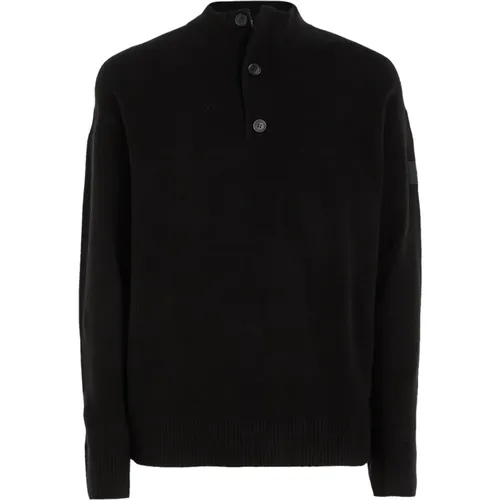 Sweater Button Q , male, Sizes: M - Calvin Klein - Modalova