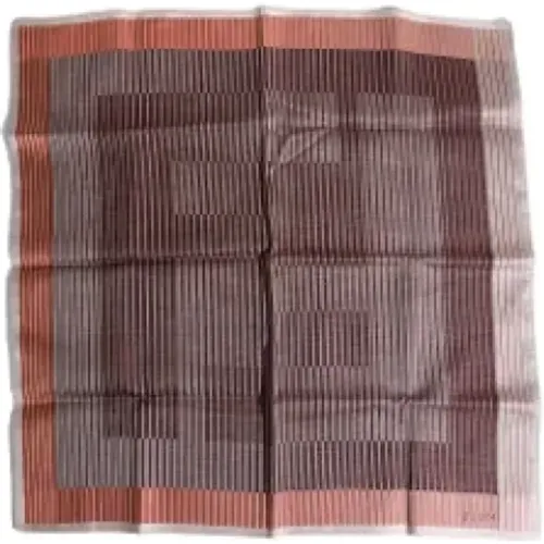 Pre-owned Cotton scarves , female, Sizes: ONE SIZE - Fendi Vintage - Modalova