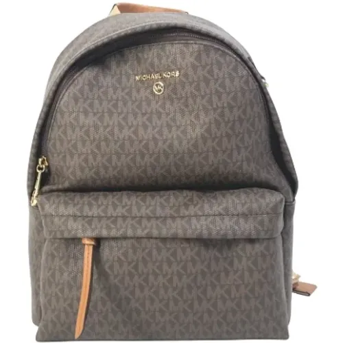 Pre-owned Backpacks, female, , Size: ONE SIZE Pre-owned Canvas backpacks - Michael Kors Pre-owned - Modalova