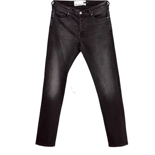 Slim Fit Schwarze Jeans Lucas , Herren, Größe: W33 - Zhrill - Modalova