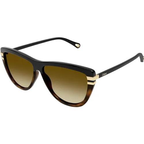 Brown Shaded Sunglasses - Chloé - Modalova