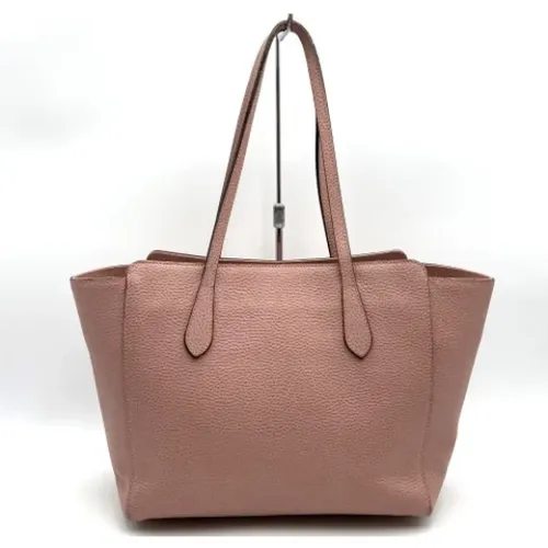 Pre-owned Leather totes , female, Sizes: ONE SIZE - Gucci Vintage - Modalova