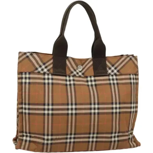 Pre-owned Tote Bags, female, , Size: ONE SIZE Pre-owned Nylon totes - Burberry Vintage - Modalova