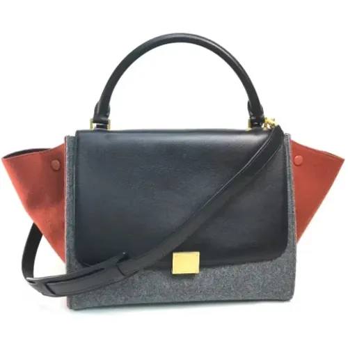 Pre-owned Handbags, female, , Size: ONE SIZE Pre-owned Leather celine-bags - Celine Vintage - Modalova