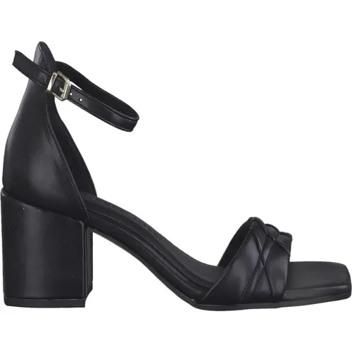 Elegant part-open sandals , female, Sizes: 4 UK, 3 UK - marco tozzi - Modalova