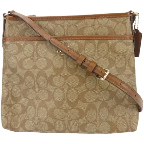 Pre-owned Cross Body Bags, female, , Size: ONE SIZE Pre-owned Leather crossbody-bags - Coach Pre-owned - Modalova