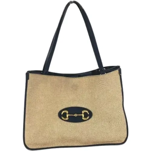 Pre-owned Tote Bags, female, , Size: ONE SIZE Pre-owned Fabric gucci-bags - Gucci Vintage - Modalova