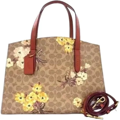 Pre-owned Tote Bags, female, , Size: ONE SIZE Pre-owned Shoulder Tote Bag - Coach Pre-owned - Modalova