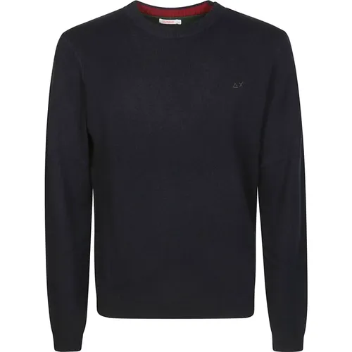 GC Shetland Stylish Sweater , male, Sizes: M - Sun68 - Modalova