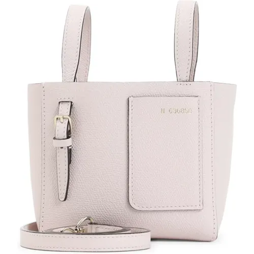 Tote Bags, female, , Size: ONE SIZE Bucket Mini Shoulder Bag - Valextra - Modalova