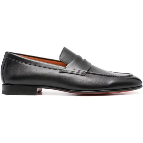 Loafers , Herren, Größe: 44 EU - Santoni - Modalova