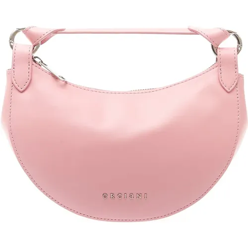 Luxurious Leather Handbag , female, Sizes: ONE SIZE - Orciani - Modalova