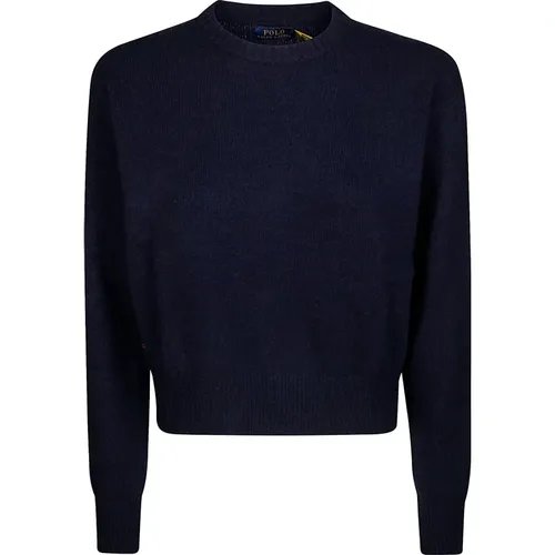 Rundhalsausschnitt Pullover , Damen, Größe: M - Ralph Lauren - Modalova