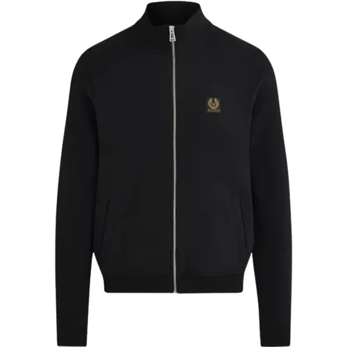 Zip-throughs, male, , Size: M Full Zip Sweatshirt - Belstaff - Modalova