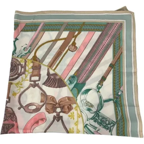 Pre-owned Silk scarves , female, Sizes: ONE SIZE - Hermès Vintage - Modalova