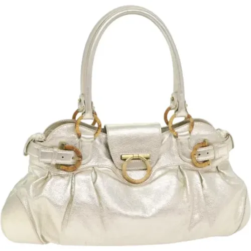 Pre-owned Leather handbags , female, Sizes: ONE SIZE - Salvatore Ferragamo Pre-owned - Modalova