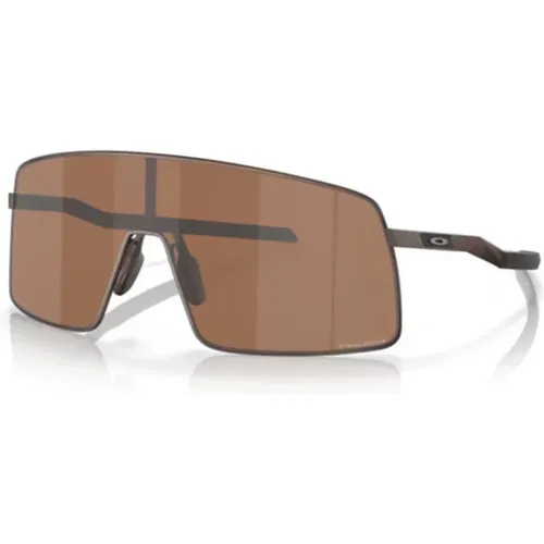 Sunglasses, unisex, , Size: ONE SIZE Titanium Fabric Sunglasses Elevate Style - Oakley - Modalova