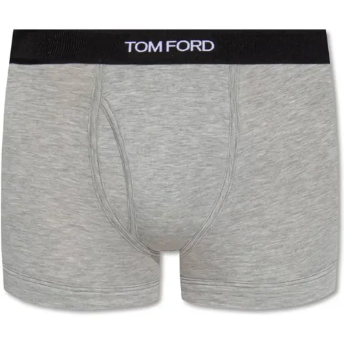 Boxershorts mit Logo , Herren, Größe: M - Tom Ford - Modalova