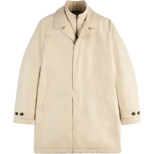 Single-Breasted Coats, male, , Size: L Morning Coat - Fay - Modalova