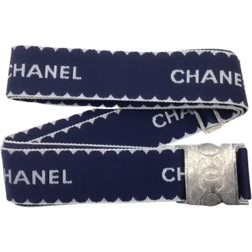 Pre-owned Belts, unisex, , Size: ONE SIZE Pre-owned Canvas belts - Chanel Vintage - Modalova