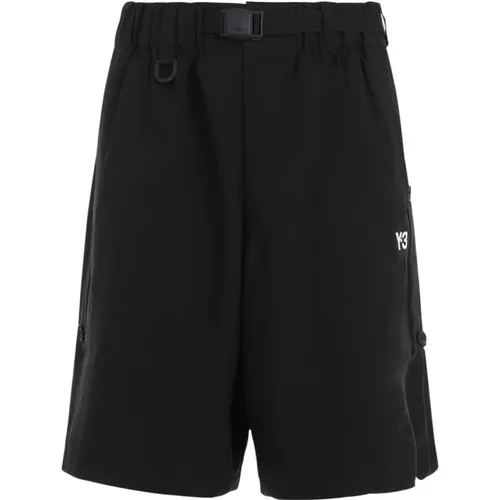 Casual Shorts, male, , Size: XL Bermuda Shorts for Men - Y-3 - Modalova