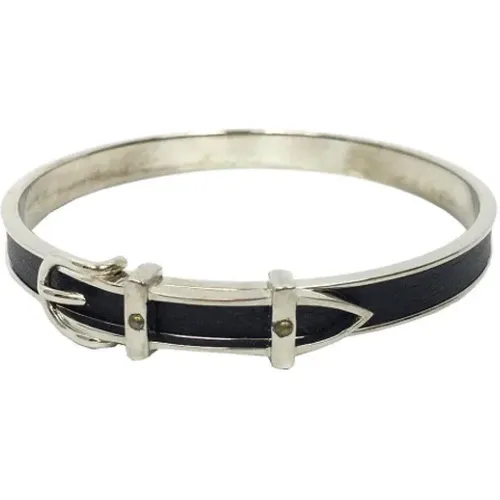 Pre-owned Jewellery, female, , Size: ONE SIZE Pre-owned Leather bracelets - Hermès Vintage - Modalova