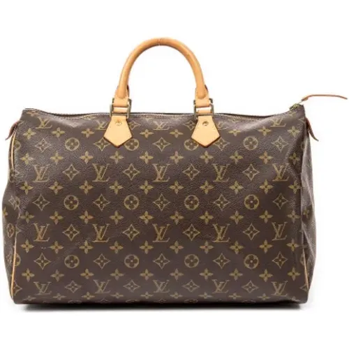 Pre-owned Canvas handbags , female, Sizes: ONE SIZE - Louis Vuitton Vintage - Modalova