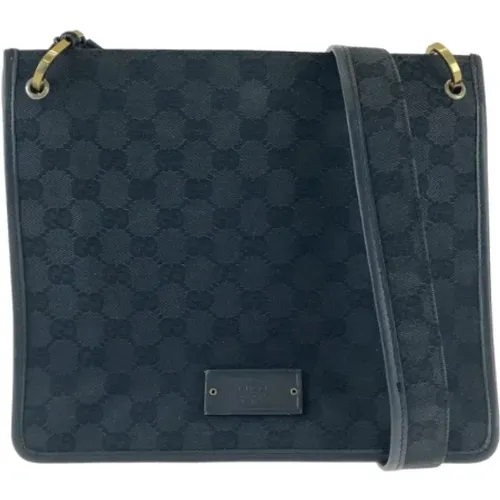 Pre-owned Cross Body Bags, female, , Size: ONE SIZE Pre-owned Canvas gucci-bags - Gucci Vintage - Modalova