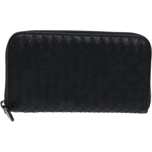 Pre-owned Leather wallets , female, Sizes: ONE SIZE - Bottega Veneta Vintage - Modalova