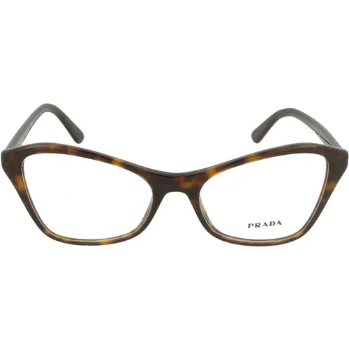 Glasses, female, , Size: 53 MM Elegant Butterfly-shaped Gles - Prada - Modalova