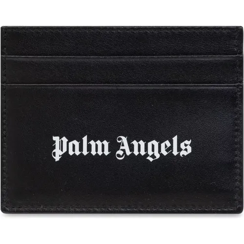 Wallets & Cardholders, male, , Size: ONE SIZE Card Holder - Palm Angels - Modalova